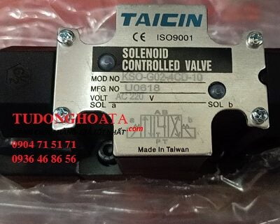 Van thủy lực điện từ Taicin - Daikin KSO-G03